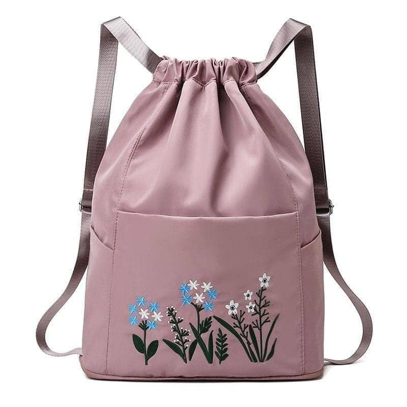 Bella Bag - Mochila feminina Oxford impermeável resistente ao desgaste C14 -BOLSAS Star21loja Rosa Escuro 