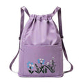 Bella Bag - Mochila feminina Oxford impermeável resistente ao desgaste C14 -BOLSAS Star21loja Roxo Escuro 