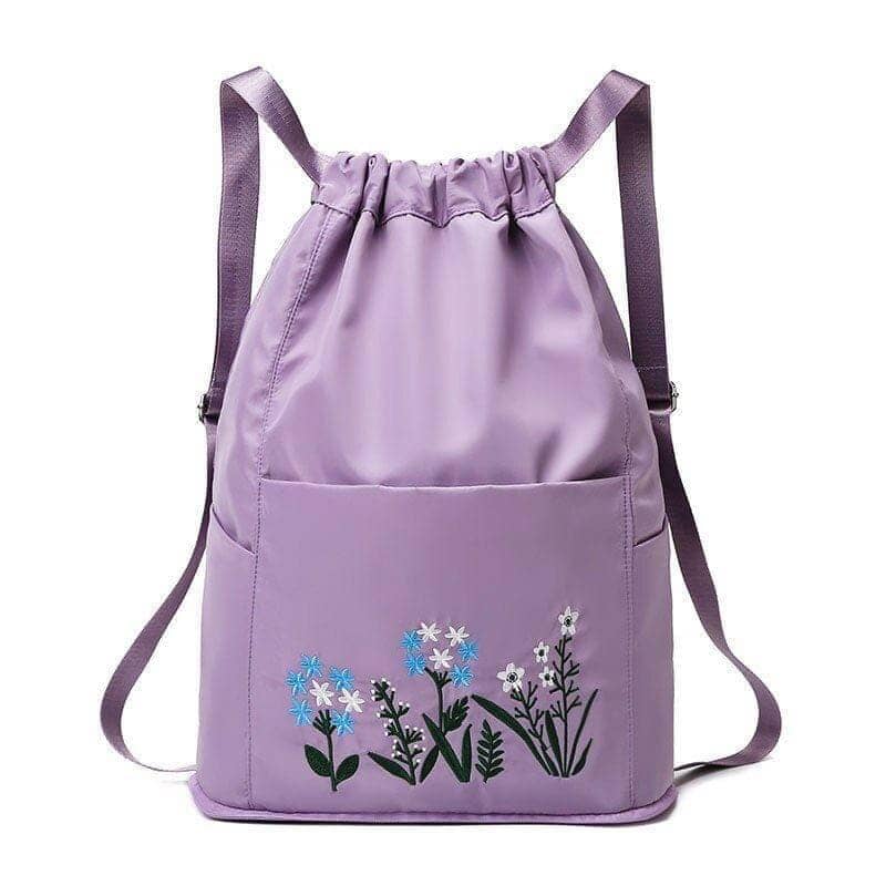 Bella Bag - Mochila feminina Oxford impermeável resistente ao desgaste C14 -BOLSAS Star21loja Roxo Escuro 