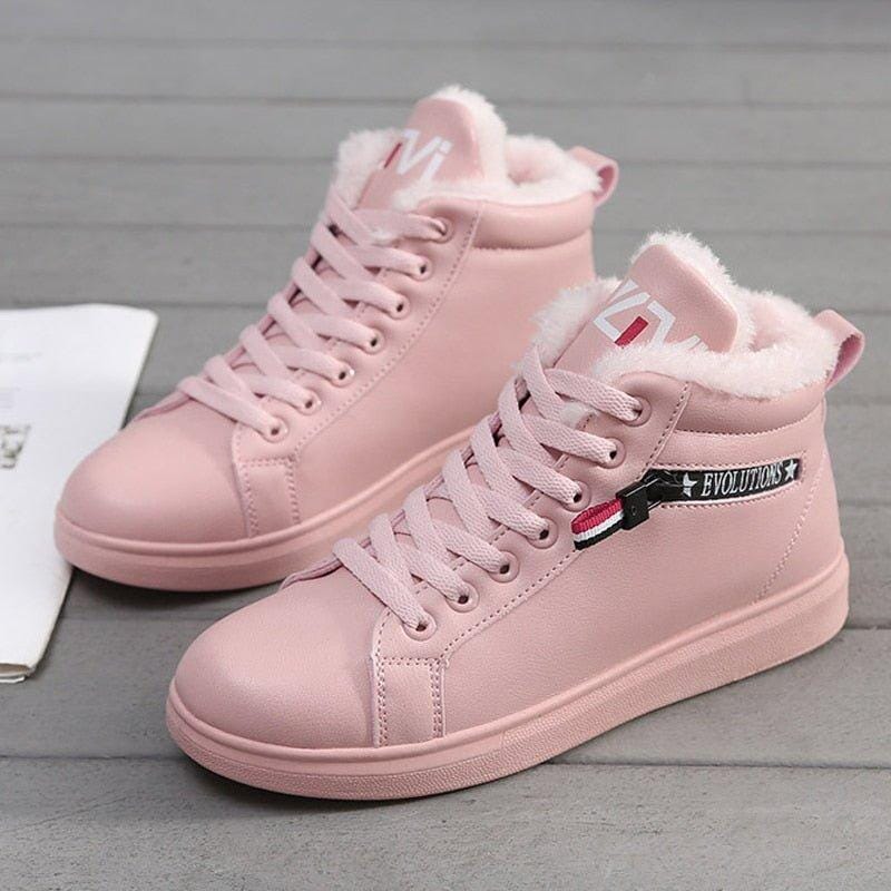 Tênis de Inverno - Flocos de Neve Bota Snow Confort - Calçado Feminino Beleza Week 