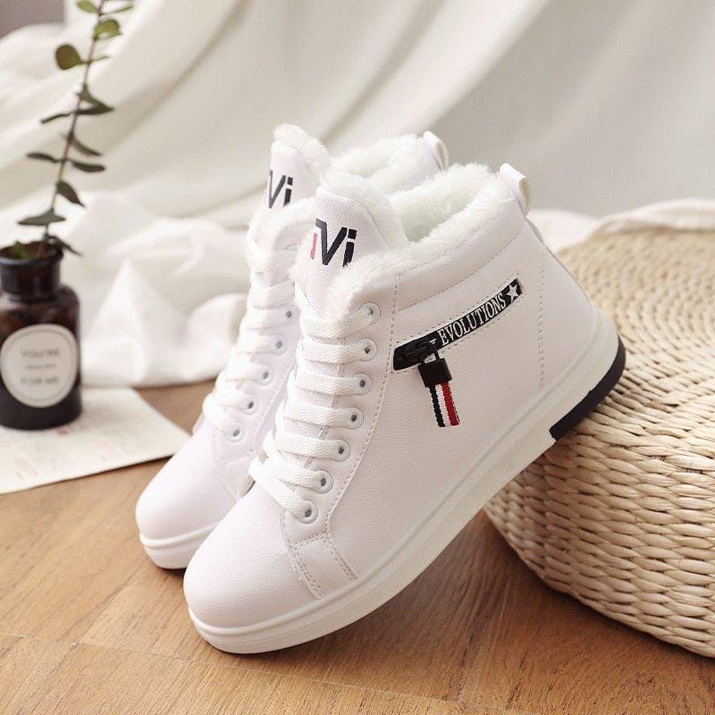 Tênis de Inverno - Flocos de Neve Bota Snow Confort - Calçado Feminino Beleza Week 